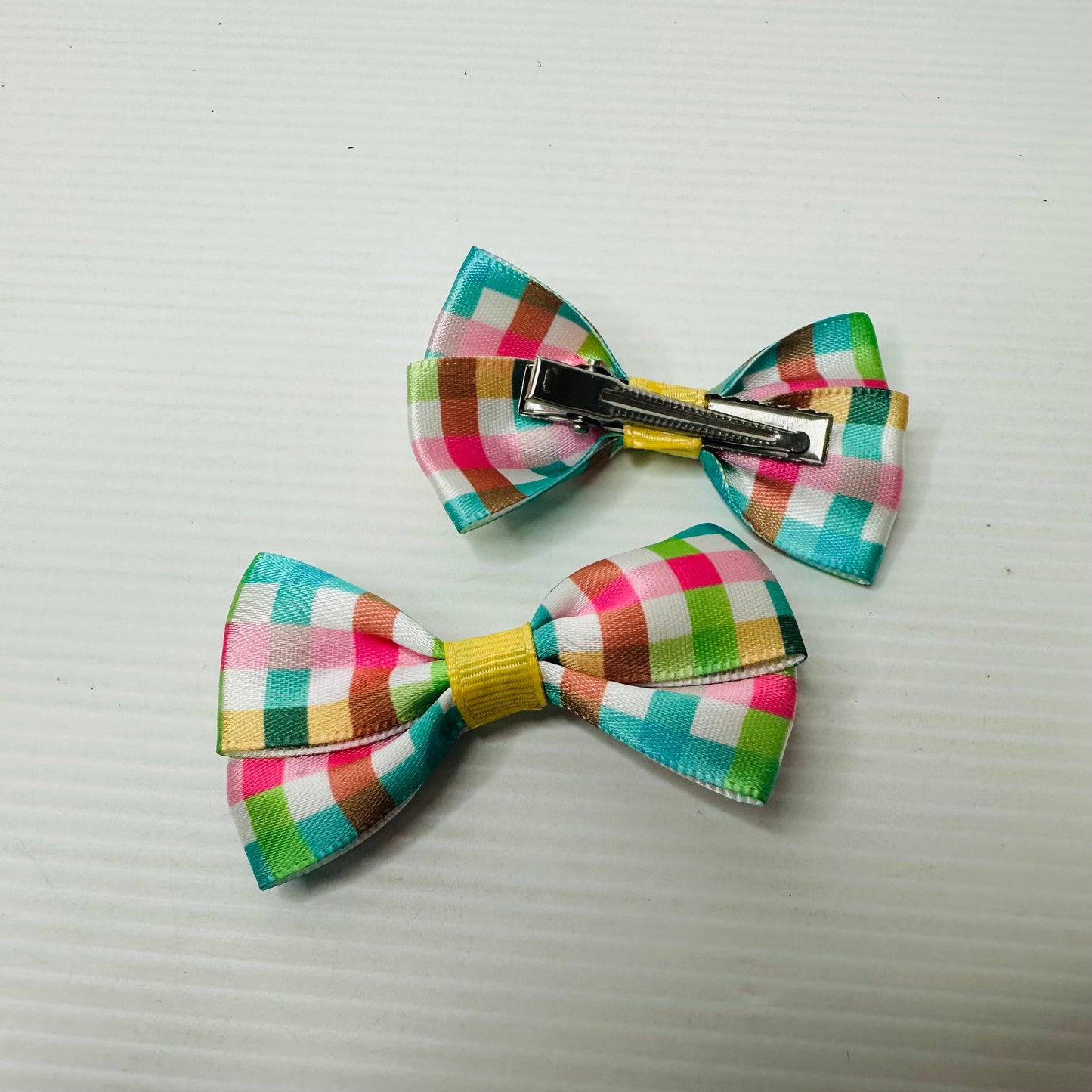 kids hair accessory bow clip set