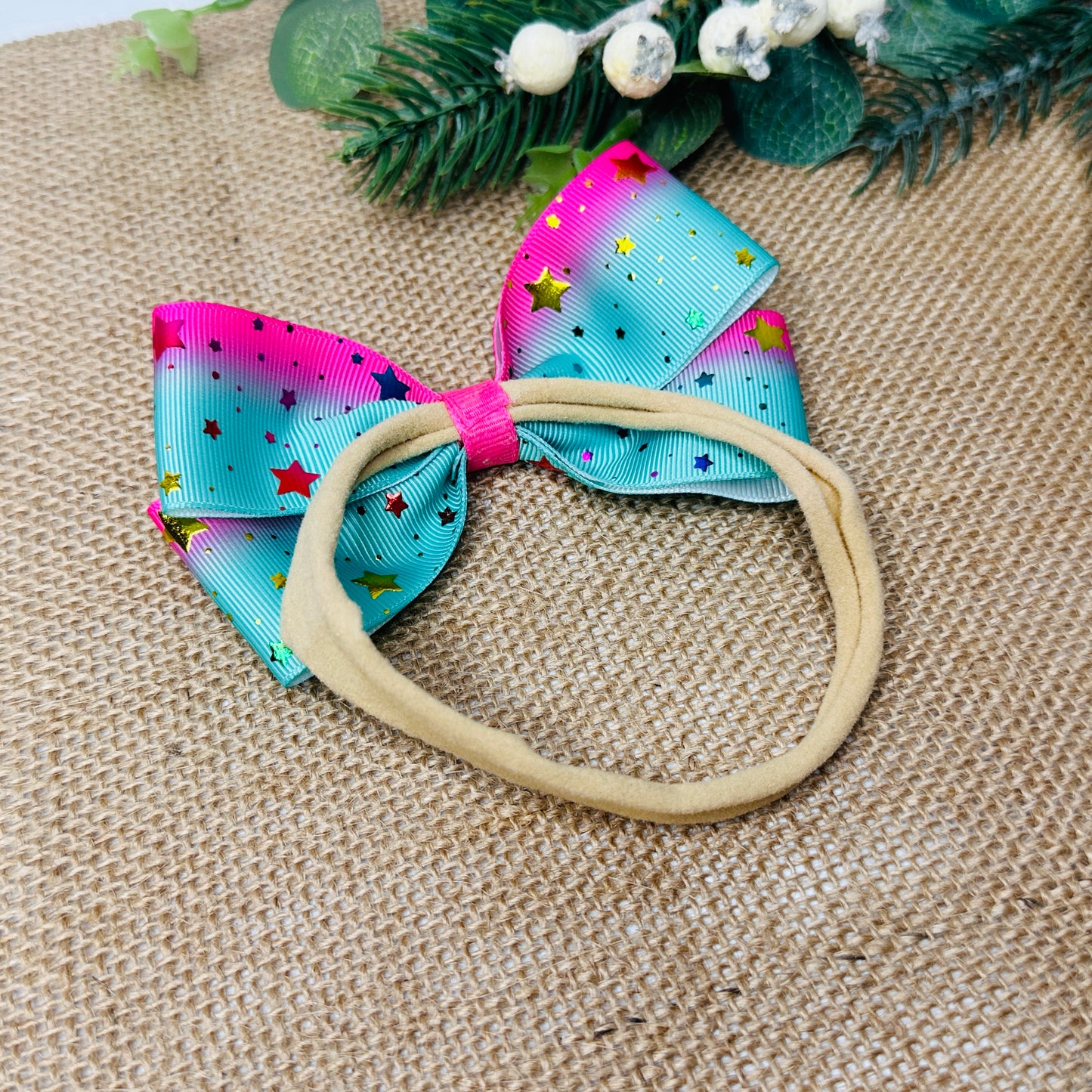 kids hair accessory bow headband