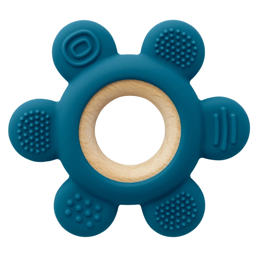 Sun Teether for Baby BPA Free Silicone Children Infant Sensory Chewing Toy