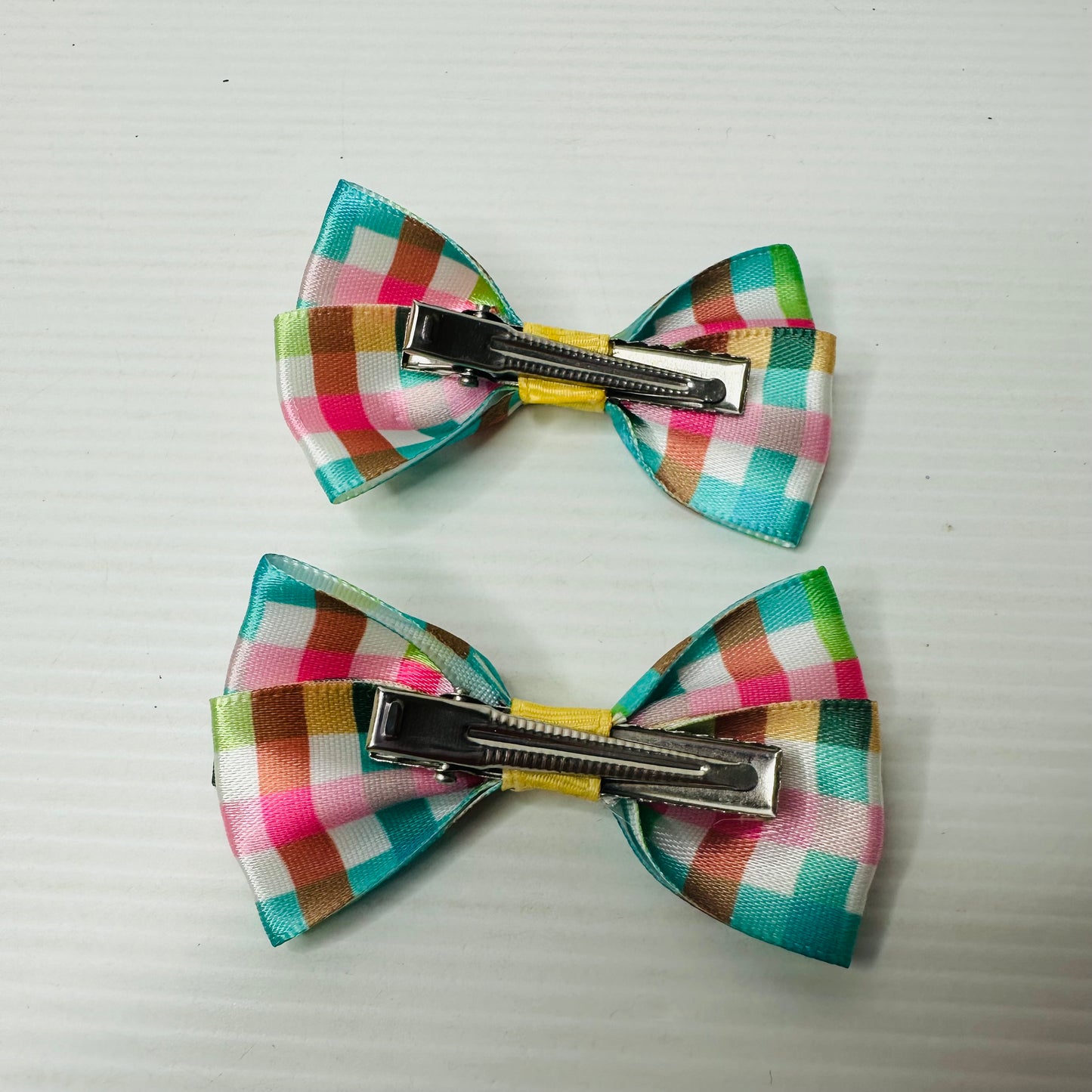 kids hair accessory bow clip set