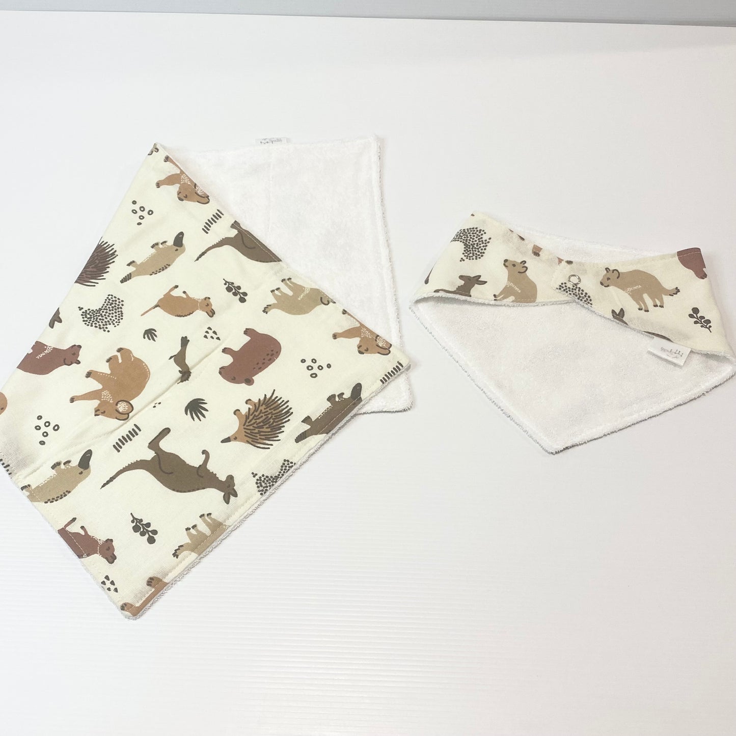 bib burp cloth set baby accessories