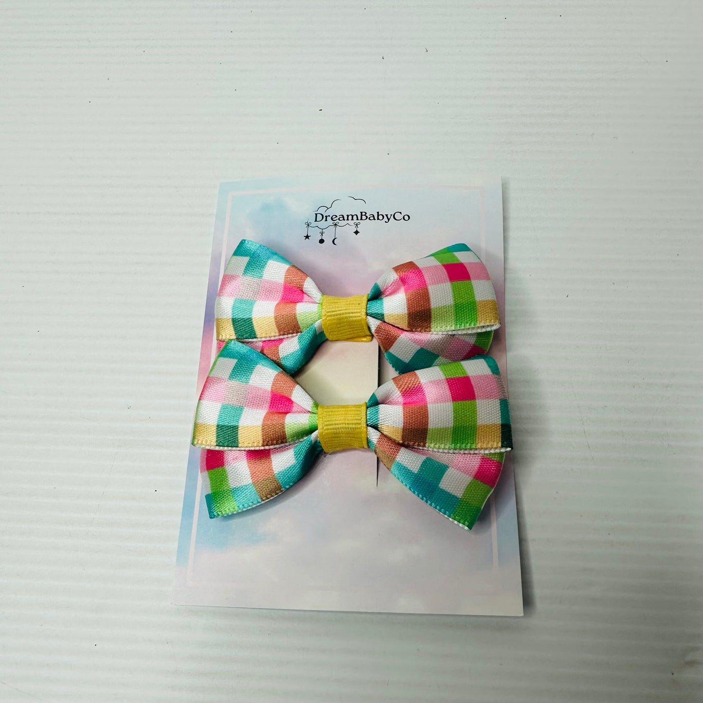 kids hair accessory bow clip set