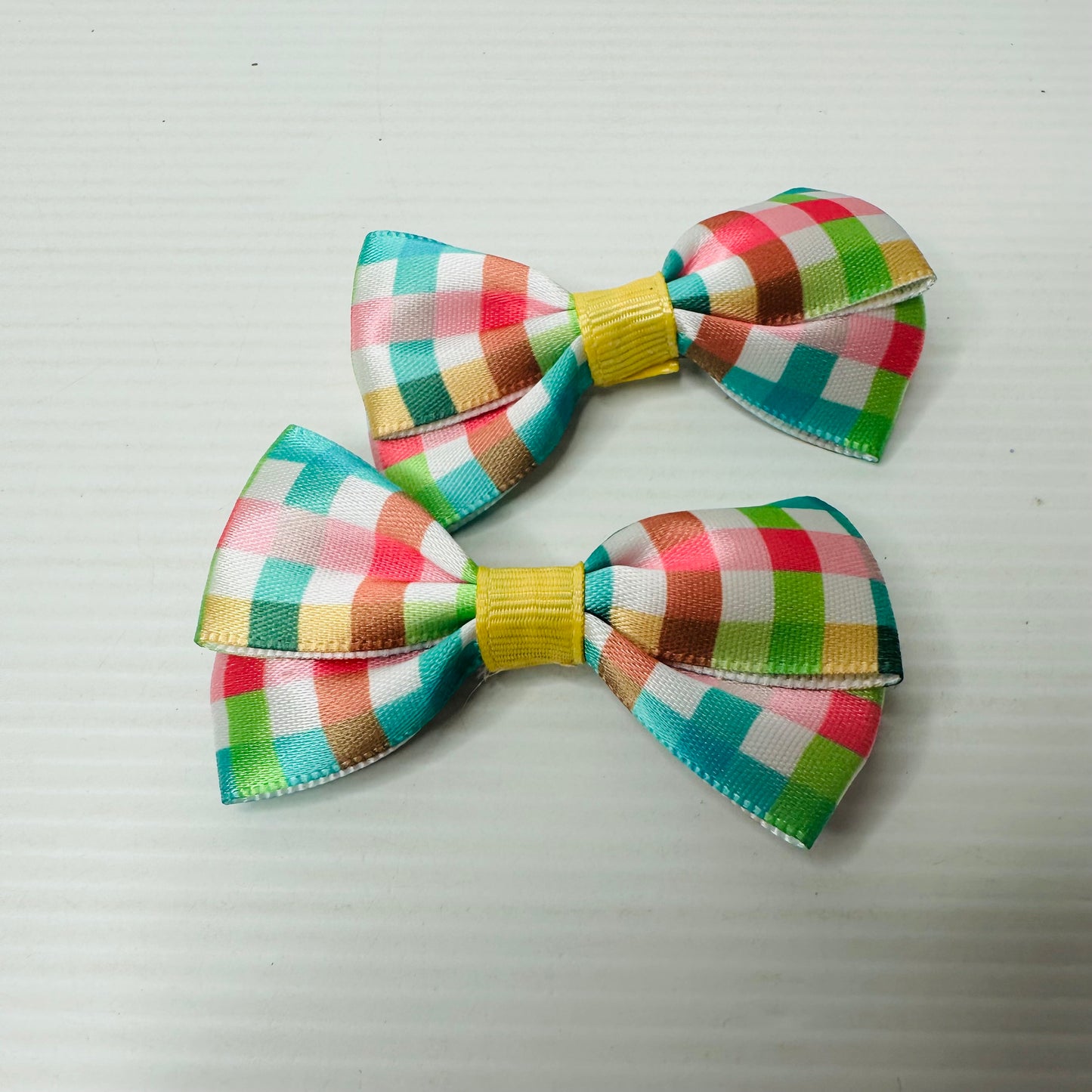 kids hair accessory bow clip set