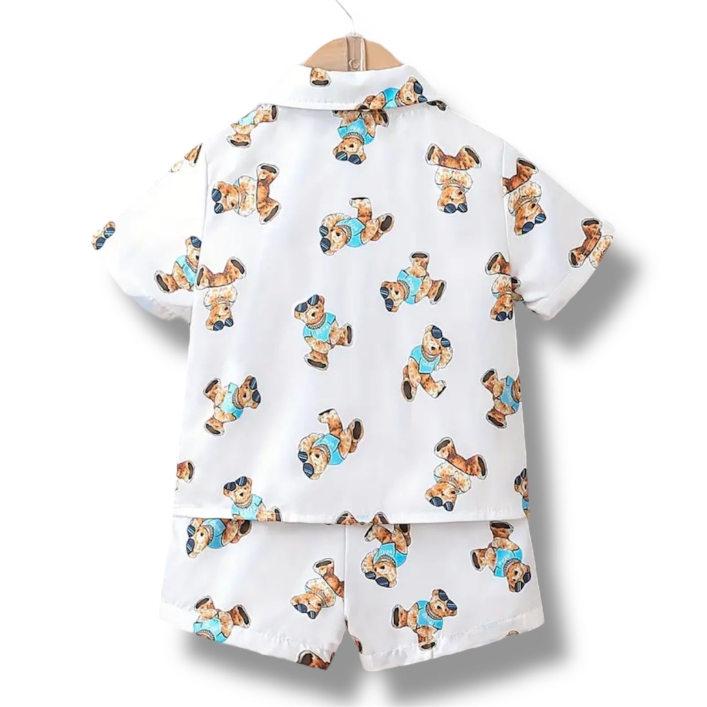 Teddy - Button Up + Shorts