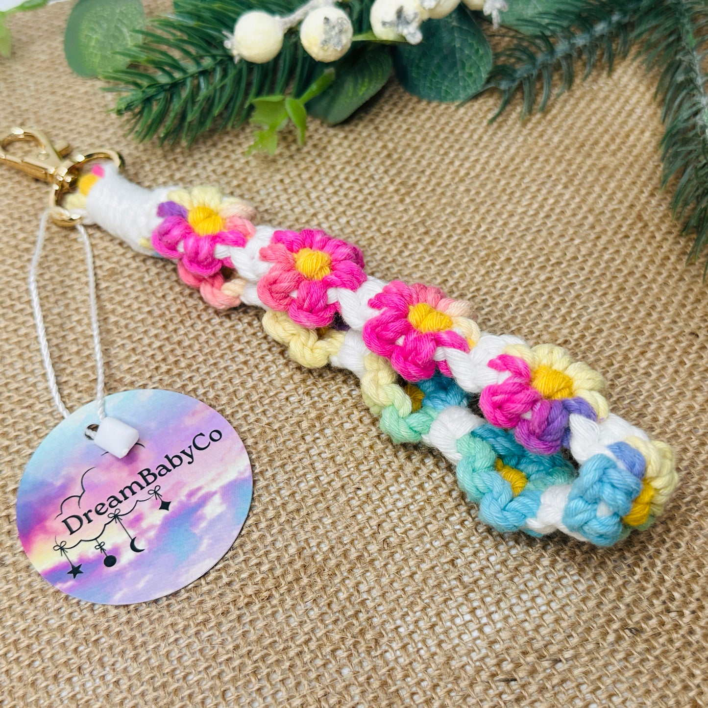wristlet keychain accessory