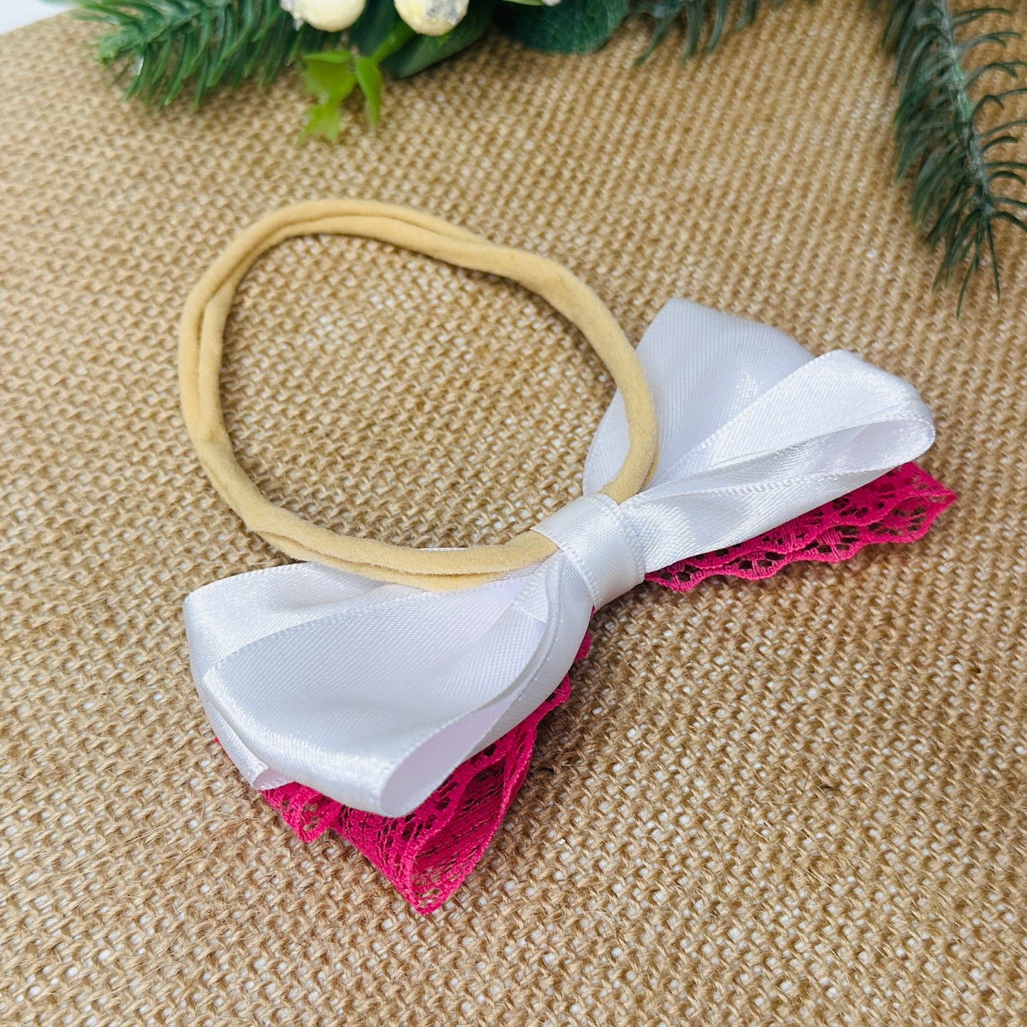 kids hair accessory bow headband