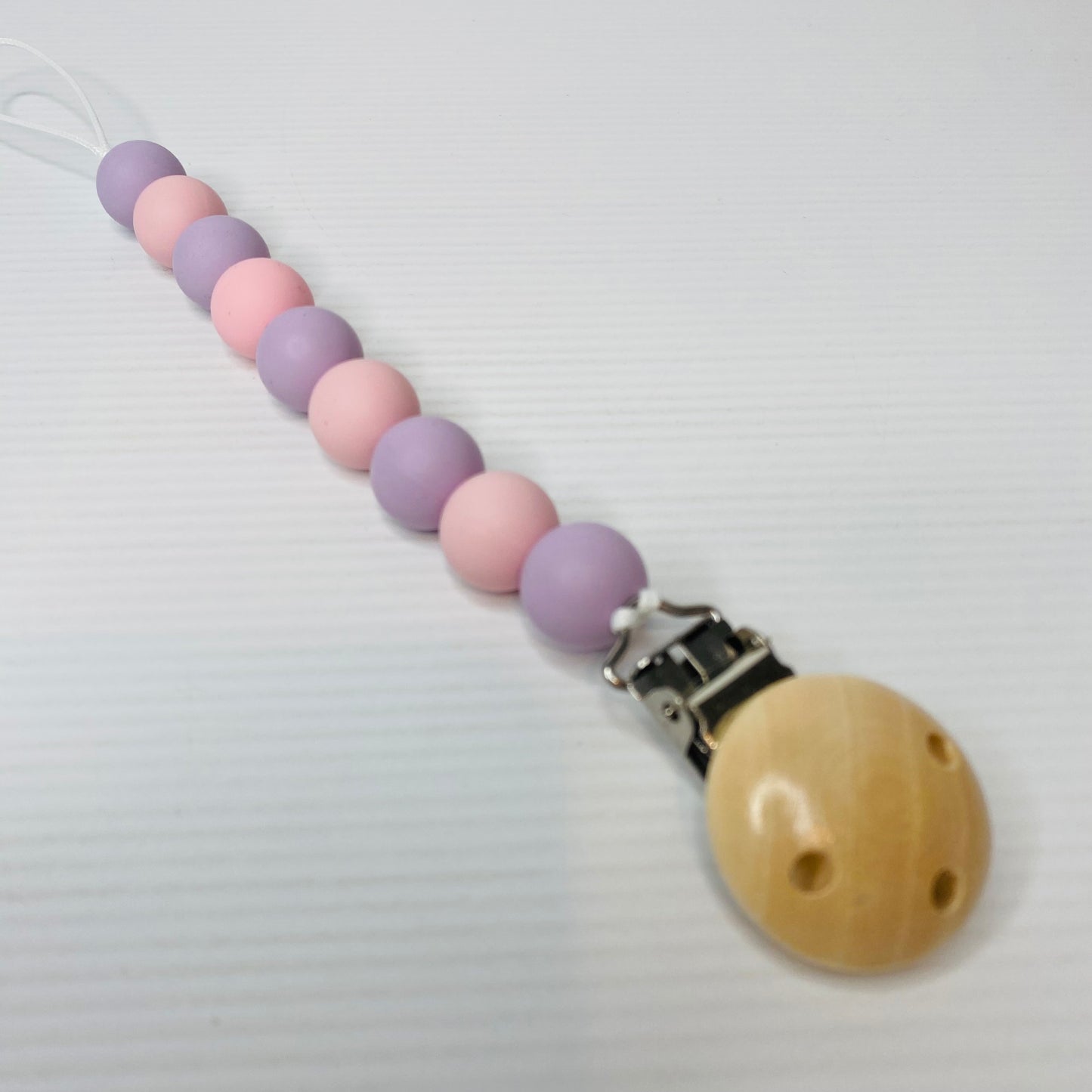beaded silicone keychain accessory
