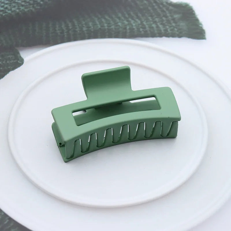 Women'S Hair Claws Hair Clips 8.5Cm/3.35In Large Size Solid Barrette Crab Hair Clips Fashion Hair Accessories