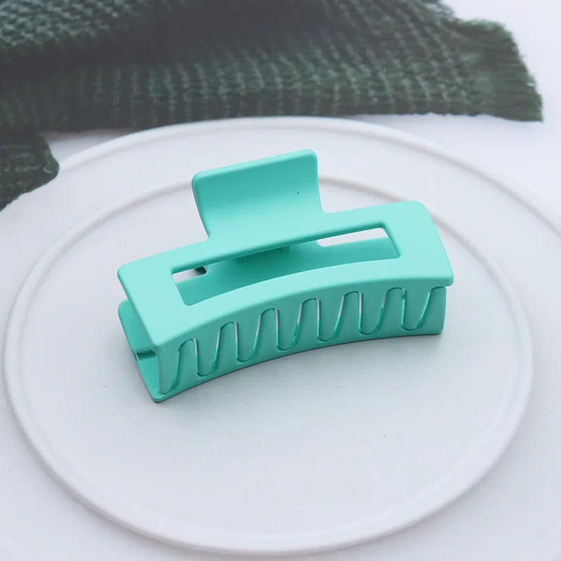 Women'S Hair Claws Hair Clips 8.5Cm/3.35In Large Size Solid Barrette Crab Hair Clips Fashion Hair Accessories