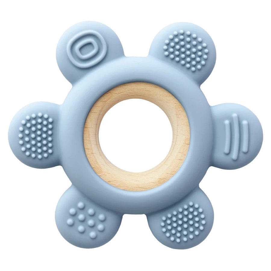 Sun Teether for Baby BPA Free Silicone Children Infant Sensory Chewing Toy