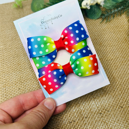 kids hair accessory bow clip set