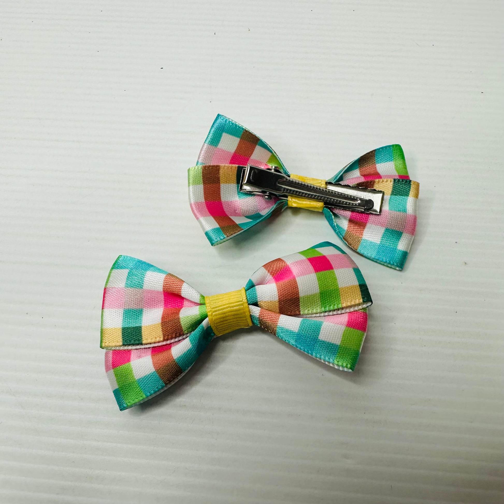 kids hair accessory bow clip set