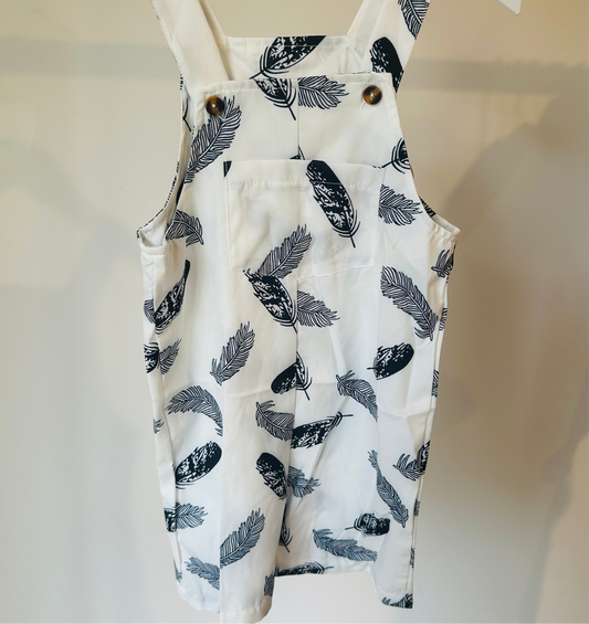 baby kids clothing printed jumpsuit overalls