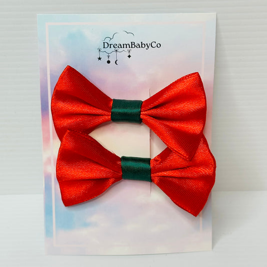 kids hair accessory bow clip set