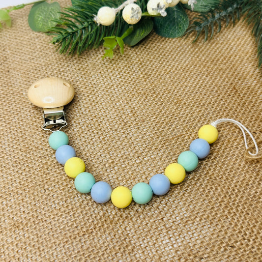 baby dummy chain silicone beaded