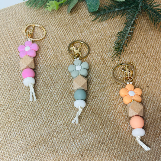 Floral Keychain