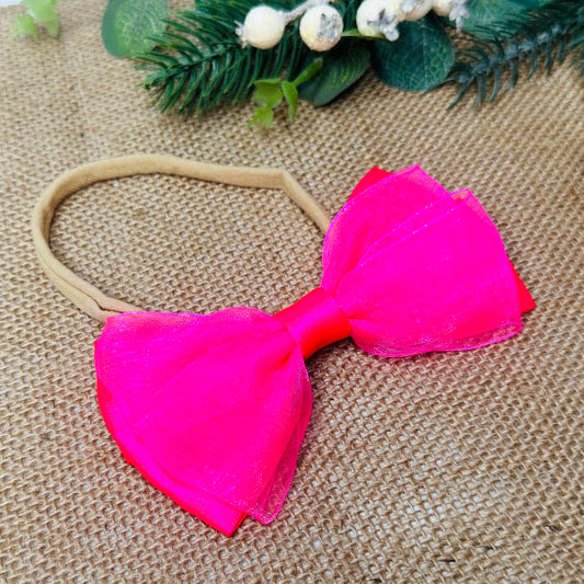 kids hair accessory bow headband