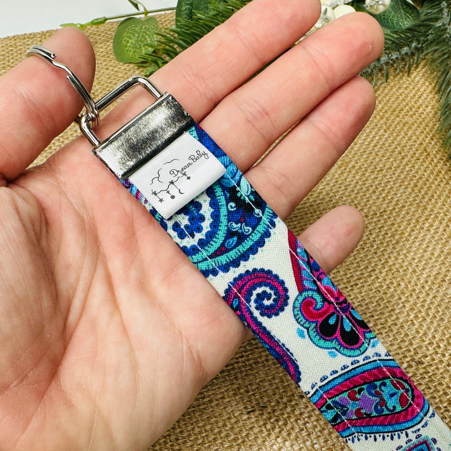 wristlet keychain accessory