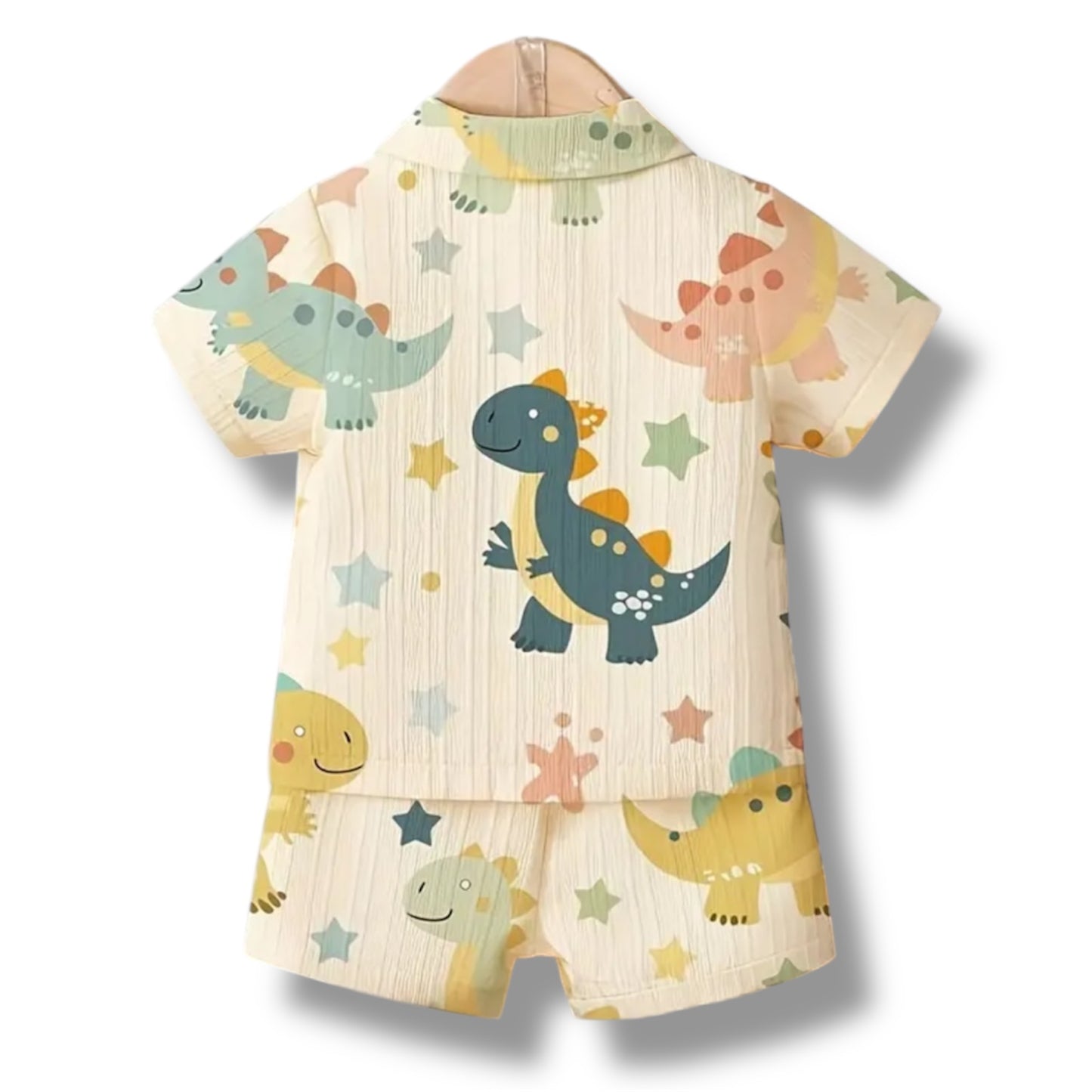 Dino  - Button Up + Shorts