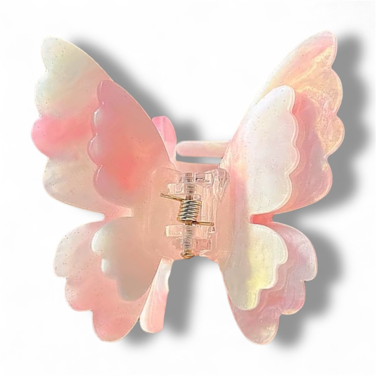 Sweet Colour Changing Butterfly Hair Claw Summer Fairy Hair Clip for Women Girl Clip