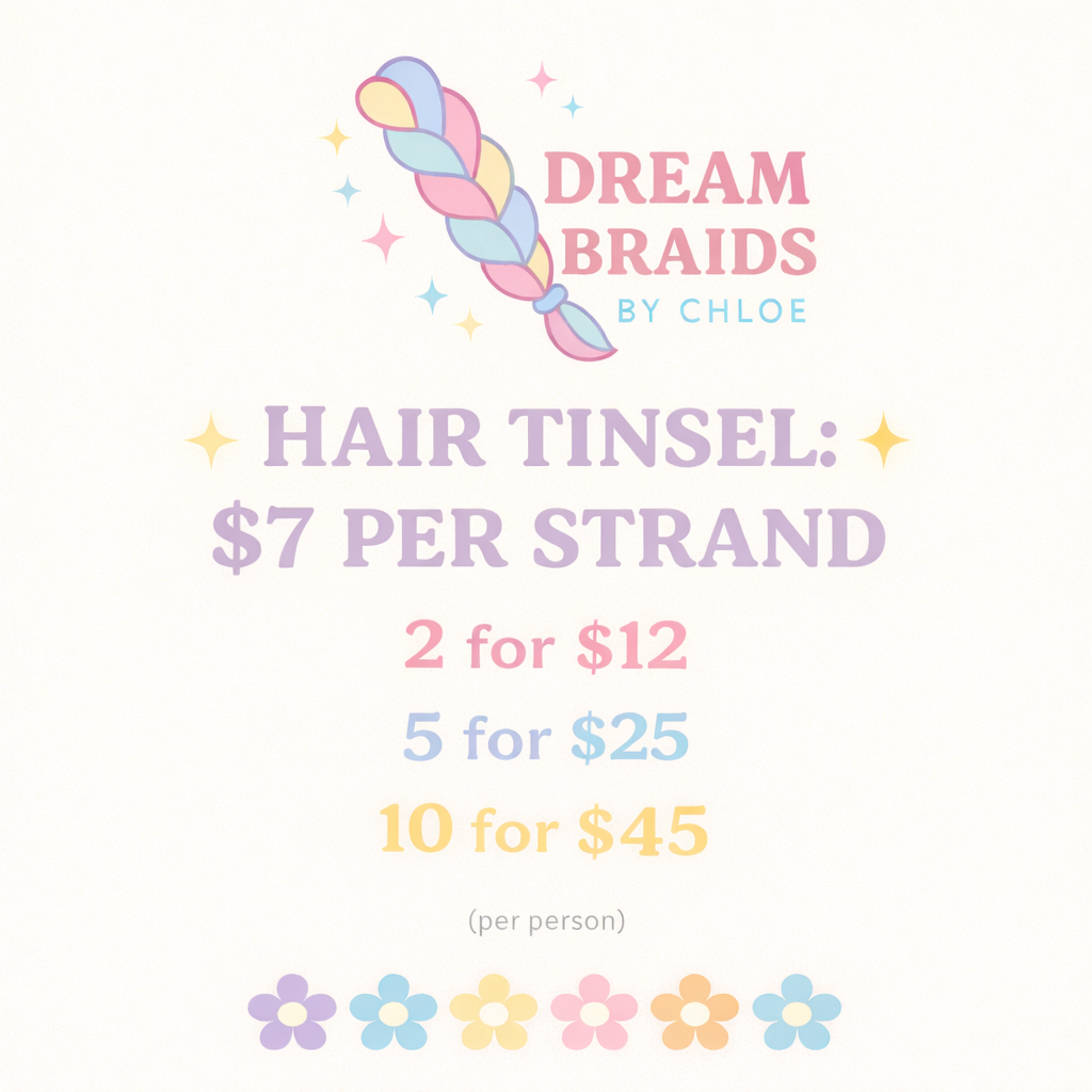 DEPOSIT - Hair Tinsel