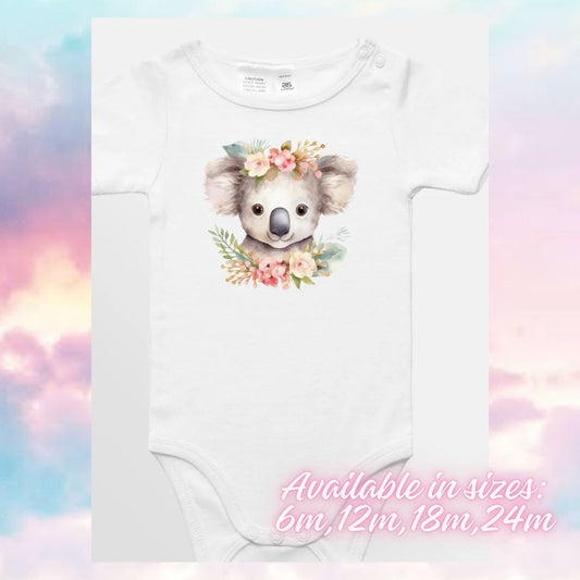 baby clothing boutique printed onesie